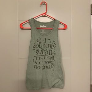 I solemnly swear tank top M